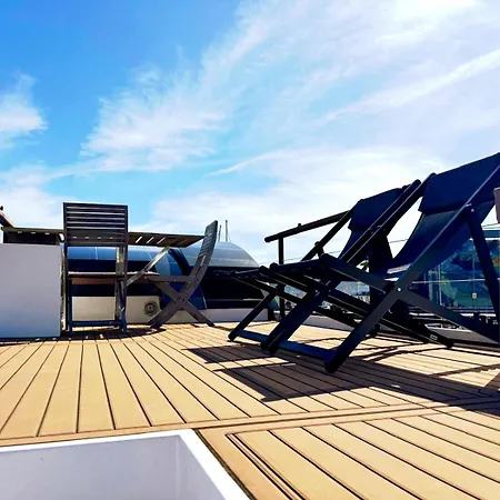 Marina Casa Flotante - Terraza Privada Sobre El Mar * Vigo