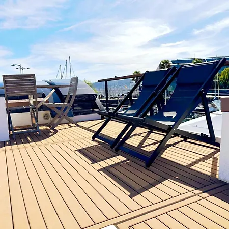 船屋 Marina Casa Flotante - Terraza Privada Sobre El Mar