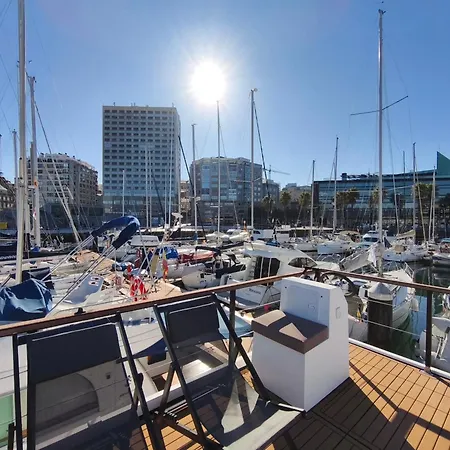 Marina Casa Flotante - Terraza Privada Sobre El Mar